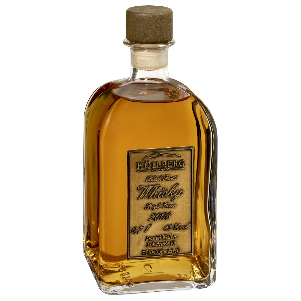 Black Forest Whisky 43% vol. Jahrgang 2012